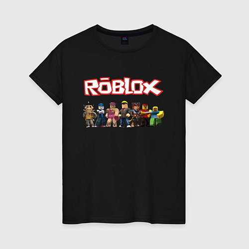 Женская футболка ROBLOX / Черный – фото 1