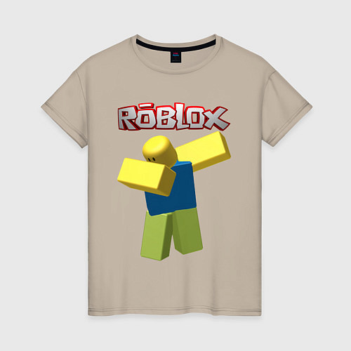 Женская футболка Roblox Dab / Миндальный – фото 1