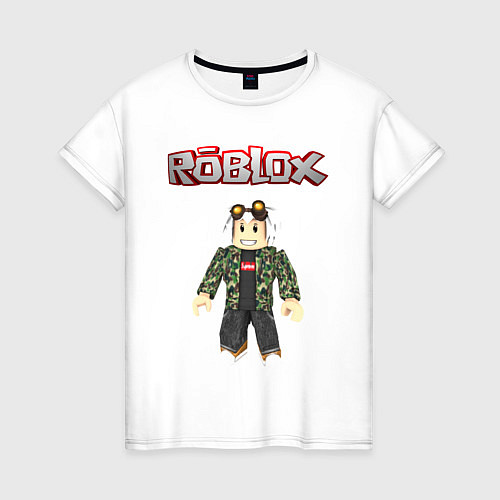 Женская футболка Roblox / Белый – фото 1