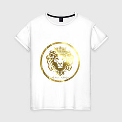 Женская футболка Golden lion