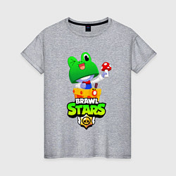 Женская футболка BRAWL STARS LEONARDO