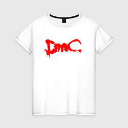 Женская футболка DMC НА СПИНЕ