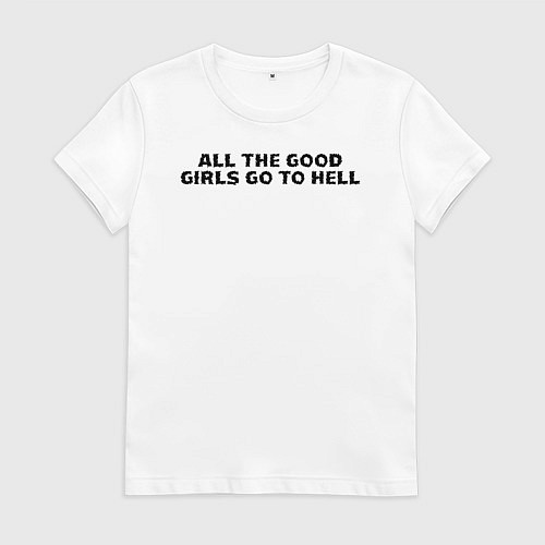 Женская футболка БИЛЛИ АЙЛИШ / Белый – фото 1