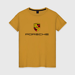 Женская футболка PORSCHE