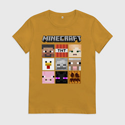 Женская футболка MINECRAFT