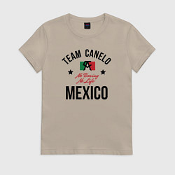Женская футболка Team Canelo