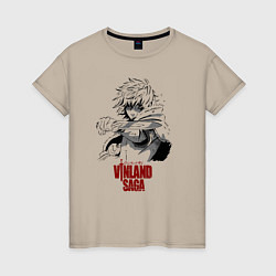 Женская футболка Vinland saga Thorfinn