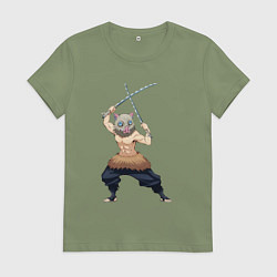 Женская футболка KIMETSU NO YAIBA