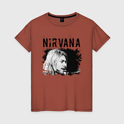 Женская футболка NIRVANA