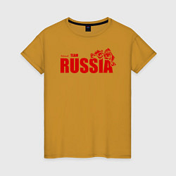Женская футболка Russia