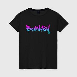 Женская футболка BANKSY