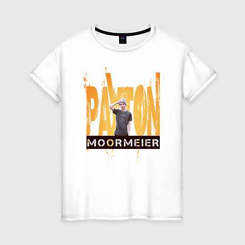 Женская футболка Payton Moormeier / Белый – фото 1