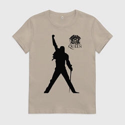 Женская футболка Queen двусторонняя