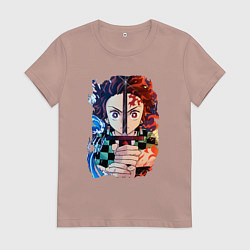 Женская футболка KIMETSU NO YAIBA