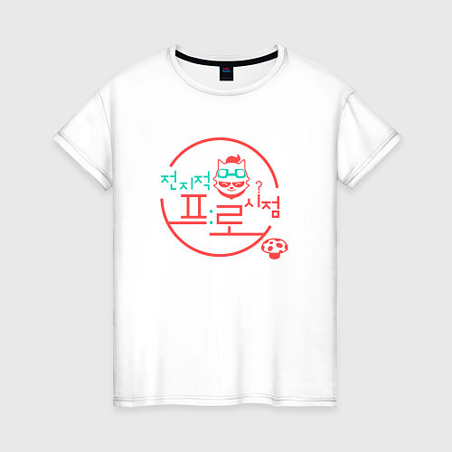 Женская футболка Teemo LCK Korea / Белый – фото 1