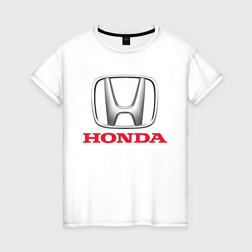 Женская футболка HONDA / Белый – фото 1