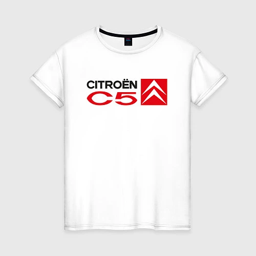 Женская футболка CITROEN C5 / Белый – фото 1