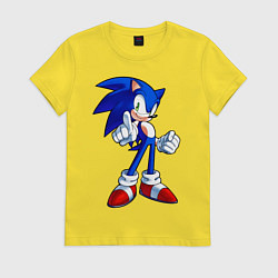 Женская футболка SONIC