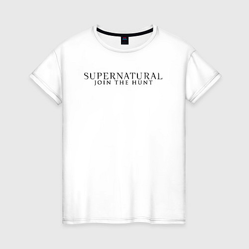 Женская футболка Supernatural Angel Wings / Белый – фото 1