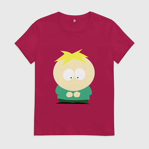 Женская футболка South Park Баттерс / Маджента – фото 1