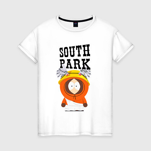 Женская футболка South Park Кенни / Белый – фото 1