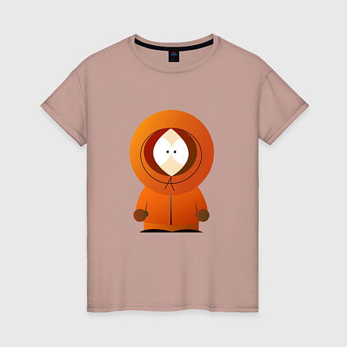 Женская футболка ЮЖНЫЙ ПАРК / Пыльно-розовый – фото 1