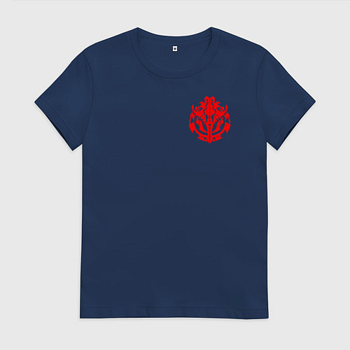 Женская футболка OVERLORD / Тёмно-синий – фото 1