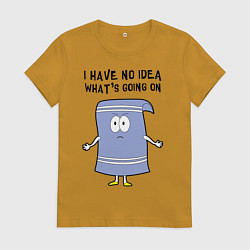 Женская футболка South Park, Полотенчик