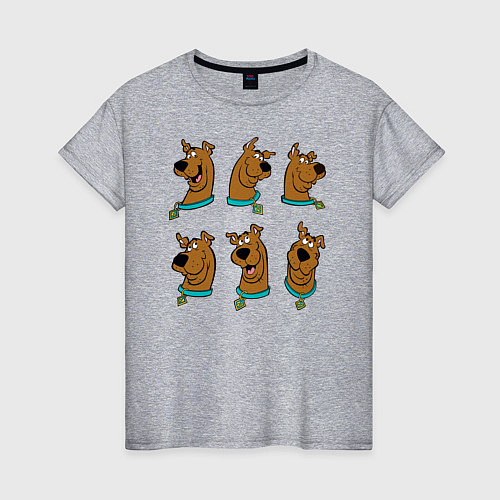 Женская футболка Scooby-Doo / Меланж – фото 1
