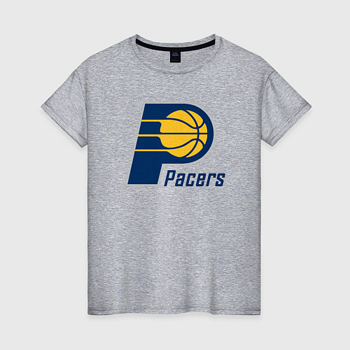 Женская футболка Indiana Pacers 2 / Меланж – фото 1