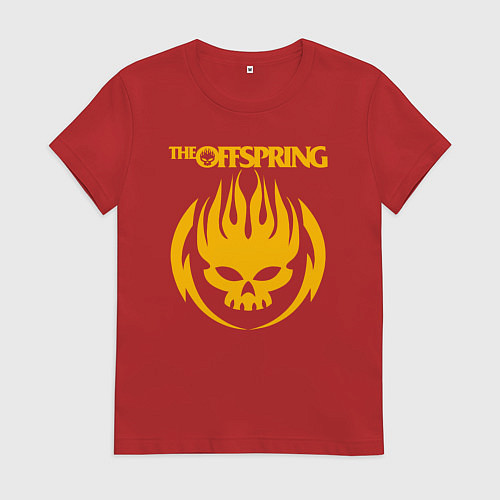 Женская футболка THE OFFSPRING / Красный – фото 1