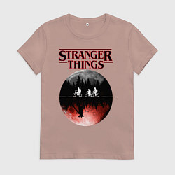 Женская футболка Очень странные дела