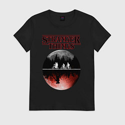 Женская футболка Очень странные дела