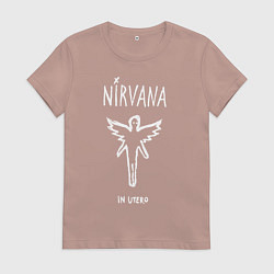 Женская футболка Nirvana In utero
