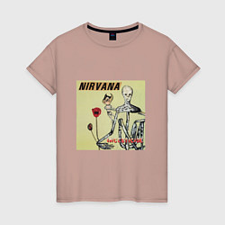 Женская футболка NIRVANA