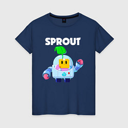 Женская футболка BRAWL STARS SPROUT