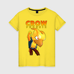 Женская футболка BRAWL STARS CROW PHOENIX