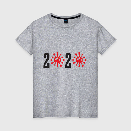 Женская футболка 2020 / Меланж – фото 1