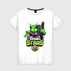 Женская футболка Brawl Stars Virus 8-Bit