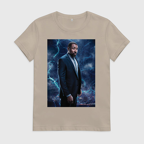 Женская футболка Jefferson Pierce / Миндальный – фото 1