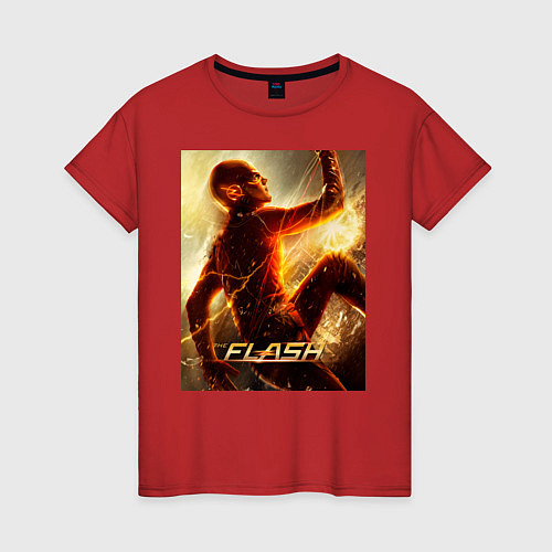 Женская футболка The Flash / Красный – фото 1