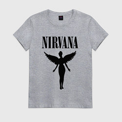 Женская футболка NIRVANA