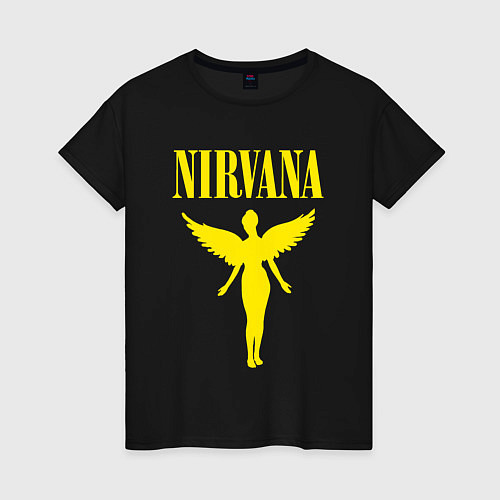 Женская футболка NIRVANA / Черный – фото 1