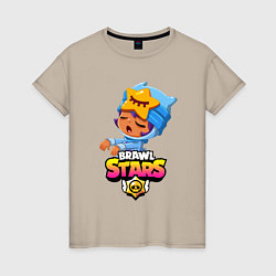 Женская футболка BRAWL STARS SANDY