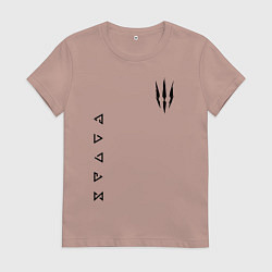 Женская футболка ВЕДЬМАК