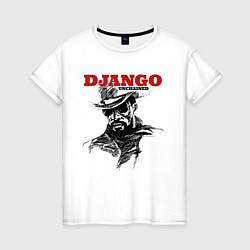 Футболка хлопковая женская Django, цвет: белый