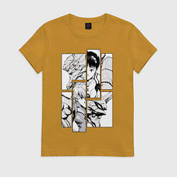 Женская футболка Аска и Синдзи, Евангелион