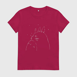 Женская футболка Тоторо