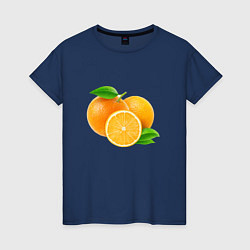 Женская футболка Апельсины
