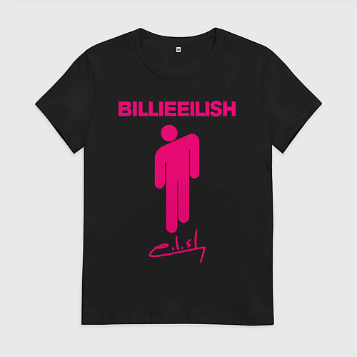 Женская футболка BILLIE EILISH / Черный – фото 1